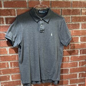 Polo by Ralph Lauren Men's Charcoal Polo Shirt